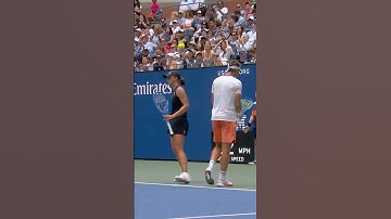 Swiatek and McNally GO AT IT! 🤩