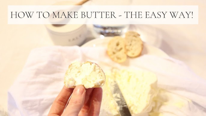 Kilner® Butter Churner Time Lapse Video 