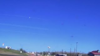 Dash Camera Video Shows A Possible Meteorite Falling To The Ground In Houston