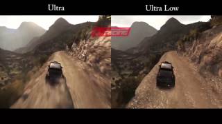 DiRT Rally Ultra vs Ultra Low