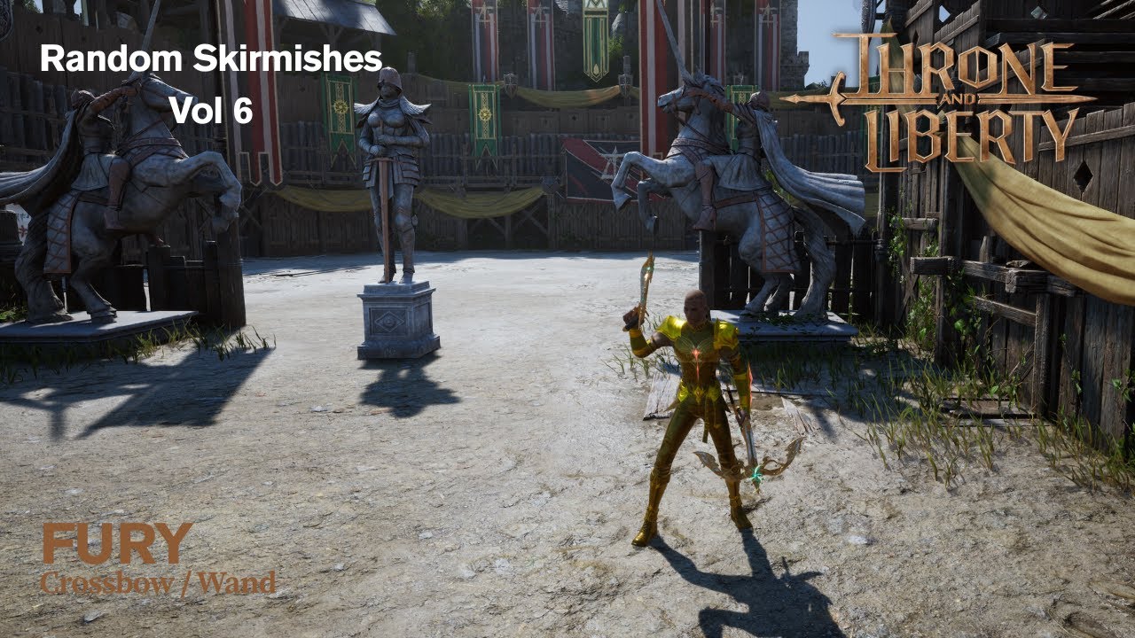 Random Skirmishes Vol 6! Fury (Crossbow / Wand) - Throne and Liberty