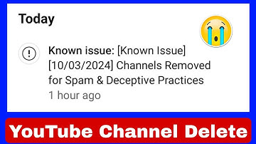 [Known Issue] [10/03/2024] Channels Removed for Spam & Deceptive Practices
