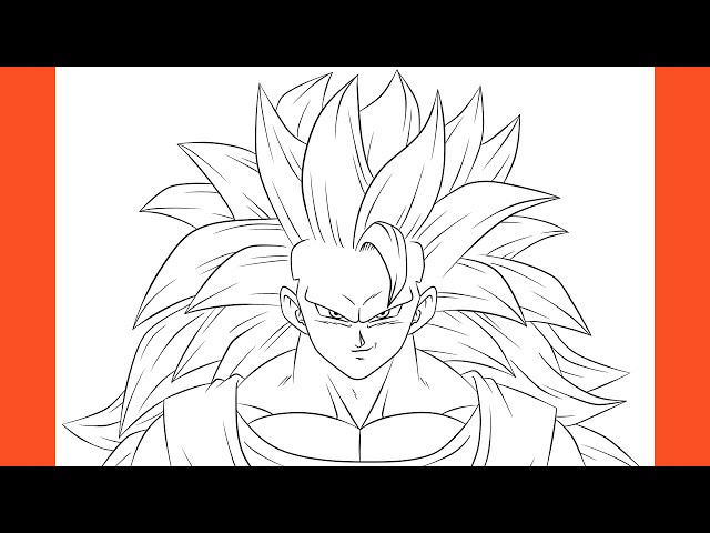 Goku, super saiyan 3. Buu saga vibes, planet of the kais! Solo version with  some aura. Let me know what you think🙌🏼 . . . #draw #drawing…
