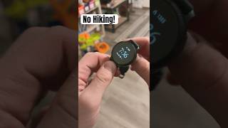 No Hiking with the Garmin Lily 2