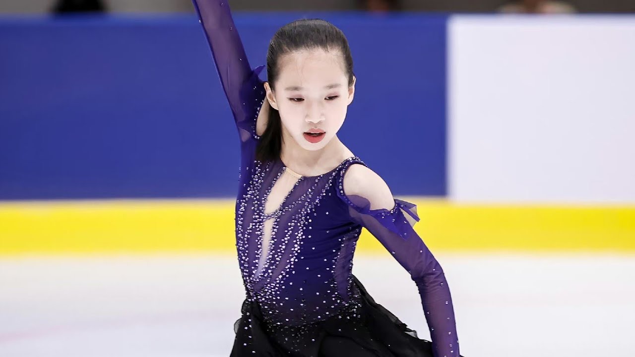 Li Yinxi Yinxi LI(14 yrs) Junior SP 2024 Chinese Figure Skating InterClub League ...