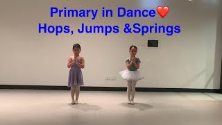 RAD Primary in Dance *Hops,Jumps &Springs (P10)