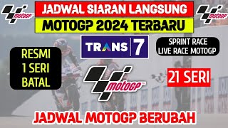 Jadwal MotoGP 2024 Terbaru | Kalender Motogp 2024 | Jadwal MotoGP 2024 Live Trans7
