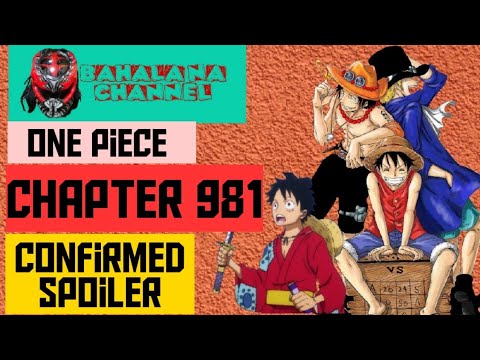 One Piece 981 Confirmed Spoiler Youtube