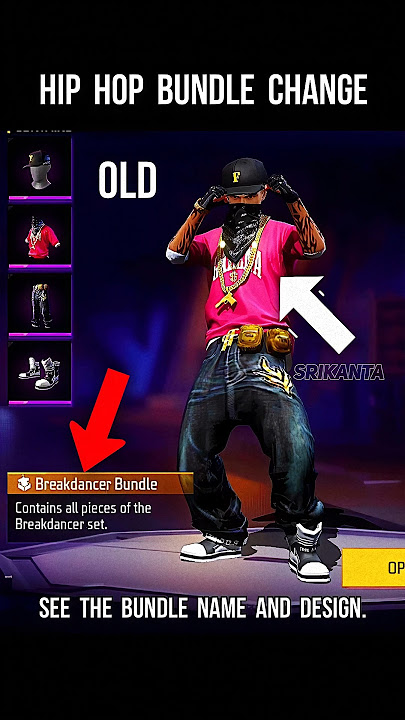 Hip Hop Bundle Change 🔥 Did You Notice? OLD VS NEW #srikantaff