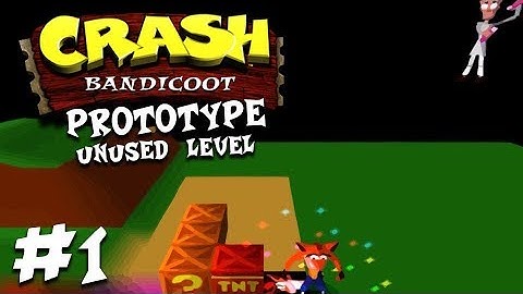 Crash Bandicoot Prototype, Unused Level 1 - Test Level [Full HD, 1080p]