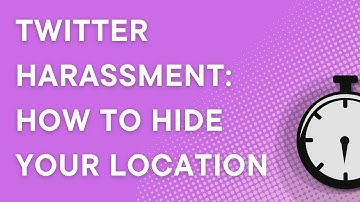 Twitter harassment? 2 location settings to change now (2023)