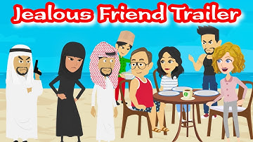 Jealous Friend Trailer | English Story | Learn English | Animated story | Learn English with Kevin
