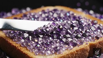 AI ASMR: Spreading Minecraft-Inspired Objects on Toast! 🧈 (Hyper-Realistic 8K)