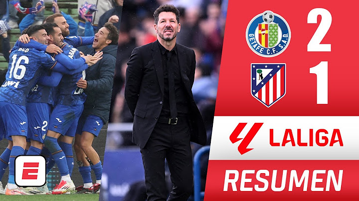 INSÓLITA DERROTA de ATLÉTICO DE MADRID ante GETAFE en el último minuto lo aleja de la cima | La Liga