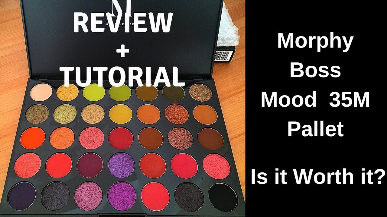 Morphe 35M Boss Mood Pallet Review+Tutorial YouTube