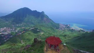 金瓜石陰陽海茶壺山空中攝影4K