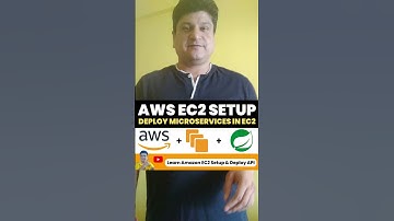 Aws Cloud EC2 Virtual Machine Setup and Run Microservice in EC2 Server