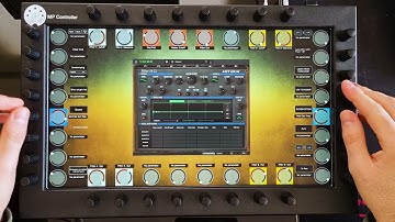 Arturia Filter M12 on the MP MIDI Controller