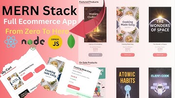 MERN Stack Ecommerce App | MongoDB, Express.js, React, Node.js | Full Course