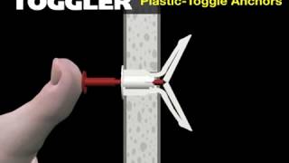 Hướng dẫn lắp vít thạch cao nhựa - Vít máy bay - YouTube