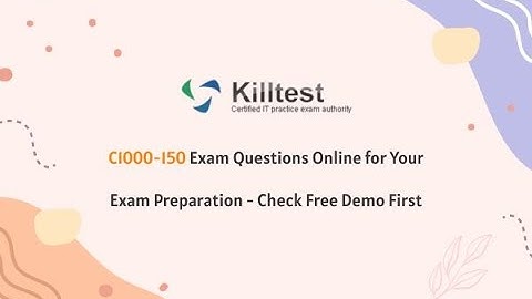 C1000-150 Exam Questions Online for Your Exam Preparation - Check Free Demo First
