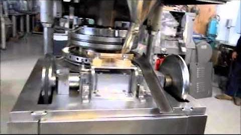 BID ON EQUIPMENT: Listing 147529 - 27 Station RIDDHI D-Tooled Tablet Press Video 1