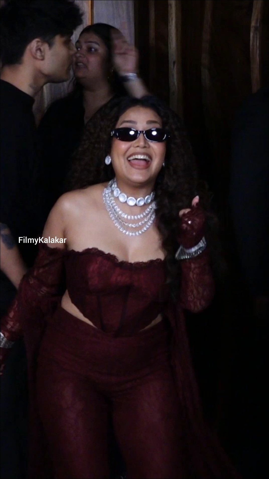 #nehakakkar lighting up the scene with her panache ? #filmychakar