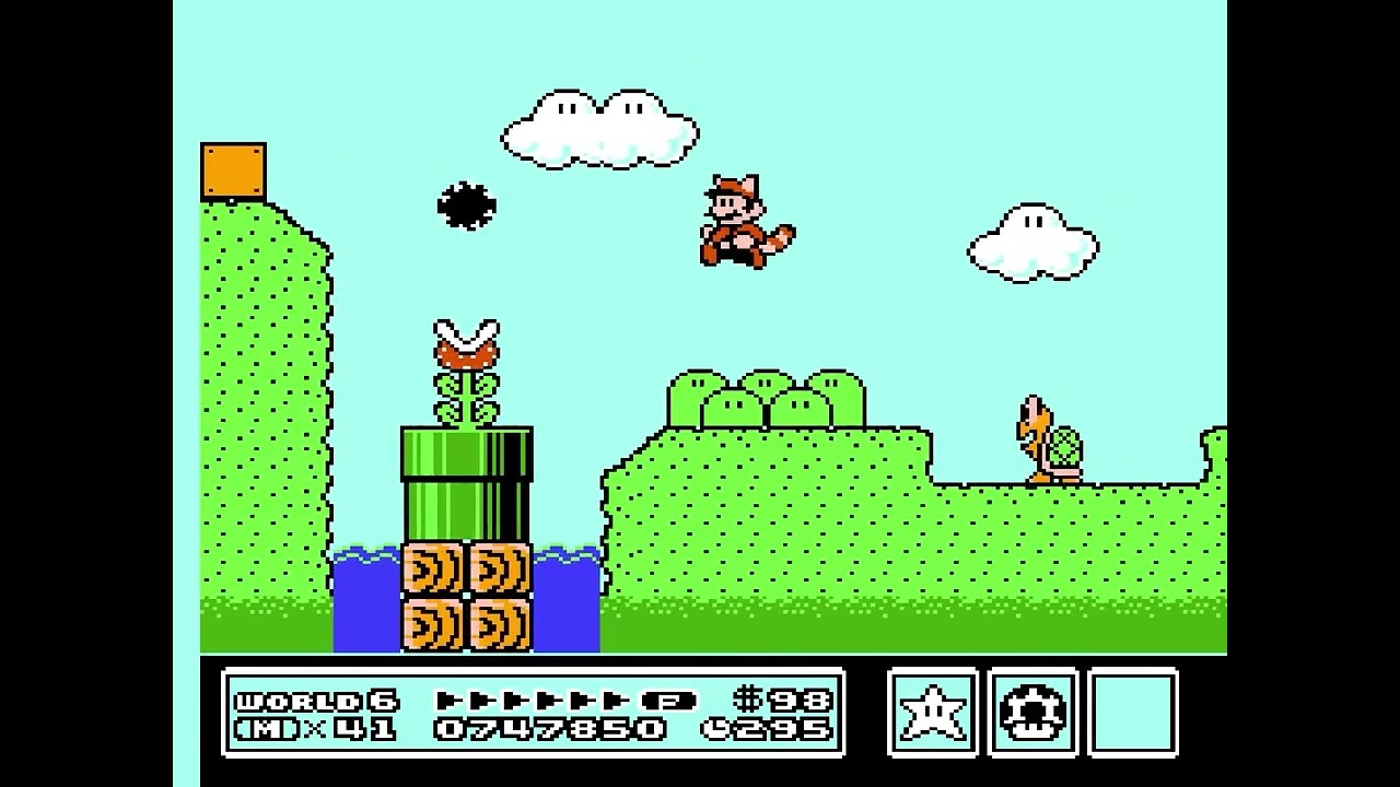 Let's Play Super Mario Bros 3 NES Full Playthrough, Part 6, Ice Land