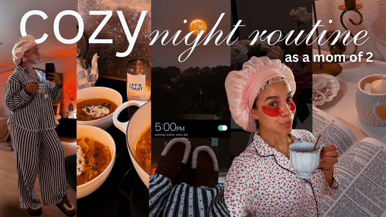 Продуктивный и уютный вечерний ритуал: расслабьтесь вместе со мной, приготовьте ужин, займитесь в...