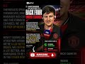 Harry Maguire on Manchester United switching to back four under Michael Carrick #mufc #fyp #manutd