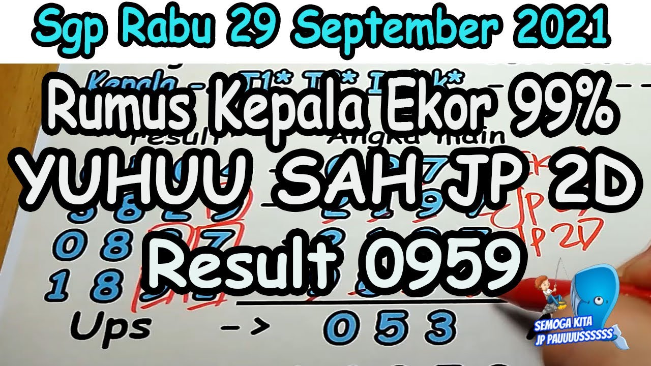 Prediksi Sgp 29 September 2021 Bocoran Togel Singapore Hari Ini Angka Jitu Sgp Youtube