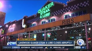 5am: lakewood quaker steak and lube closes
