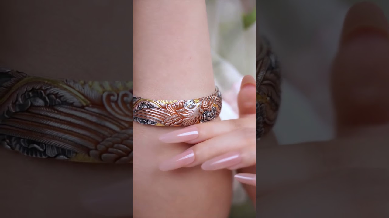 Phoenix sterling silver bracelet~