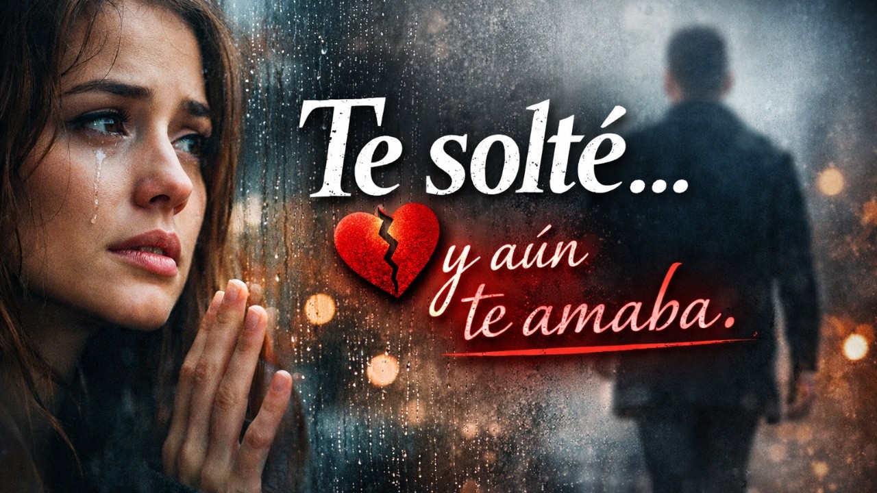 Aprendí a soltar aunque aún te amaba.