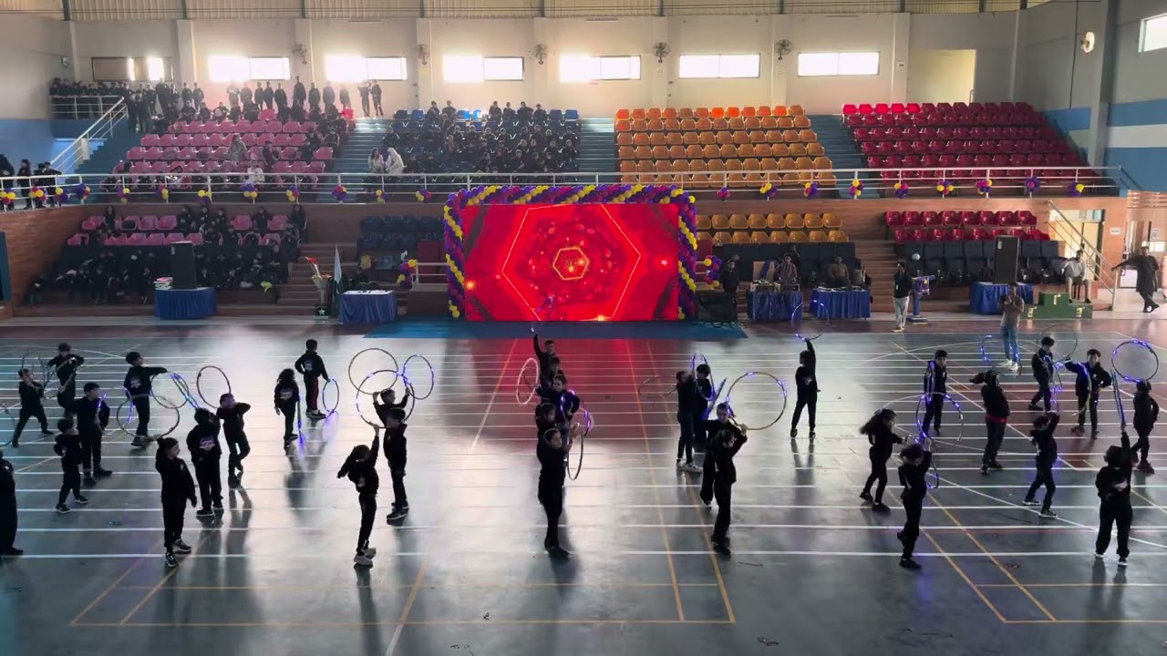 The Most Epic Hula Hoop Dance You’ll Ever See - Students of class 2