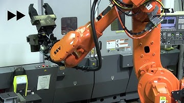 Automated Oil Coupling Cell -- Okuma CNC, Seco Tooling, ABB Robot