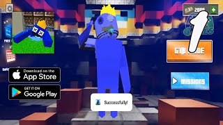 Rainbow Monster Craft Rope Gameplay Walkthrough Part 1 (Android, IOS) screenshot 1