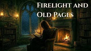 Firelight and Old Pages | Celtic Ambient BGM | D&D & Cozy Fantasy Ambience | Reading & Relax