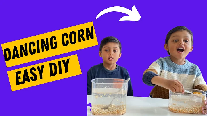 Dancing Corn #DIY Science Experiment for #kids | #Easy do it at home