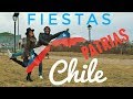 Ecuatoriana en chile celebrando fiestas patrias