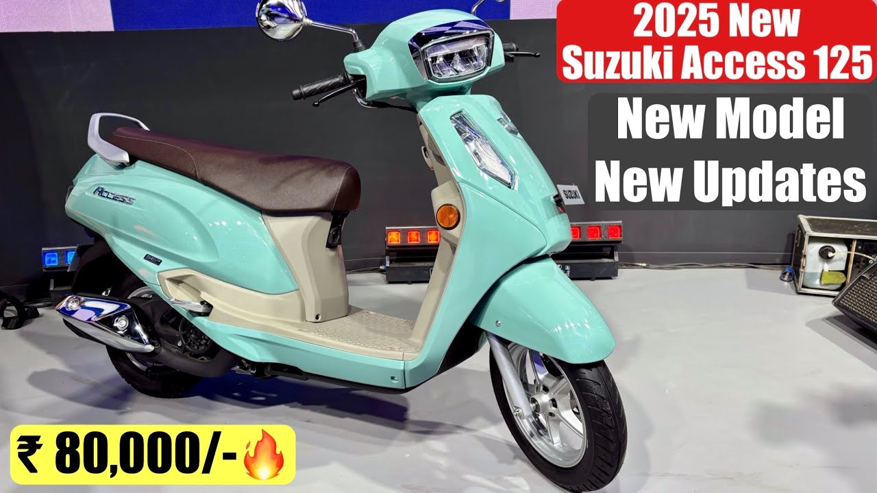 New Launch🔥| 2025 New Suzuki Access 125 Review | New Model New Updates ...