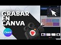 Como grabar Canva