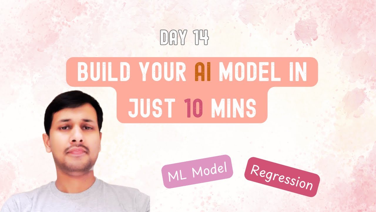 Build Your First Machine Learning Model in Python – No Experience ...