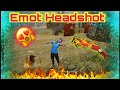  free fire emot headshot  wtf montage headshot montagedocomo ff docomo official