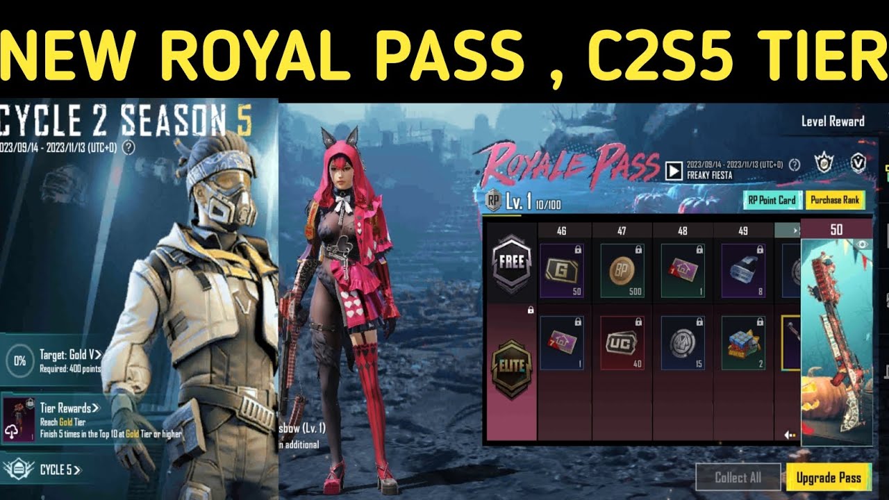 New Royale Pass,Tier C2S5 ,Free Material 🔥 | Pubg Mobile New RP | BGMI New Royale Pass | C2S5 Tier |