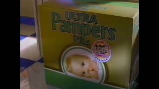 Ultra Pampers Plus Disney Diapers Commercial 1989