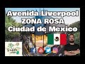 Asi es la Avenida Liverpool en Ciudad de Mexico