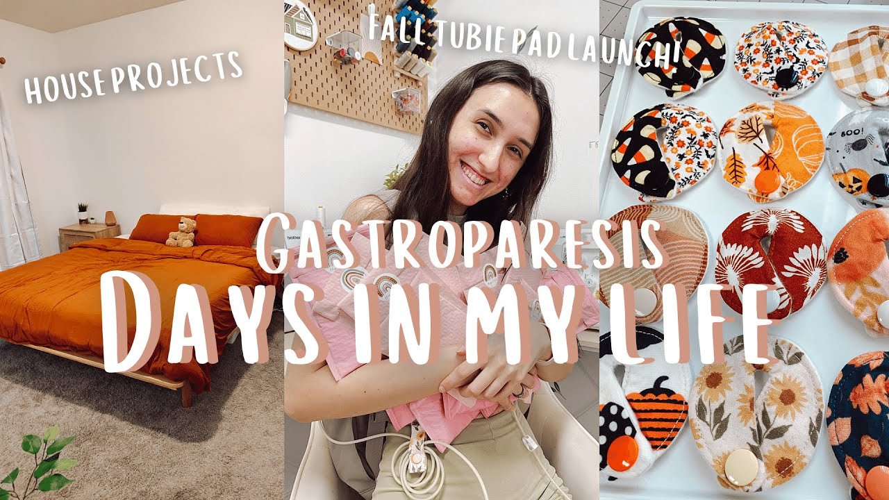 feeding tube formula update, fall tubie launch & new house projects | gastroparesis days in my life