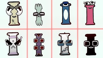 Alphabet Lore But Everyone Is ALL Different Versions ( Part 2 )