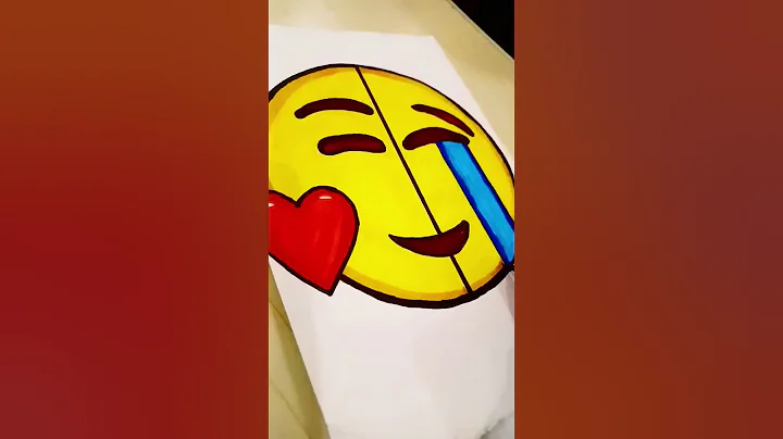 Hot 🔥+ Cold ❄️ || Emoji Mixing Satisfying Art #creativeart #satisfying MIPOR